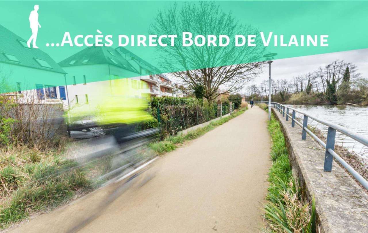 Appartement T2 - Proche Gare - Bord De Vilaine Rennes Ngoại thất bức ảnh
